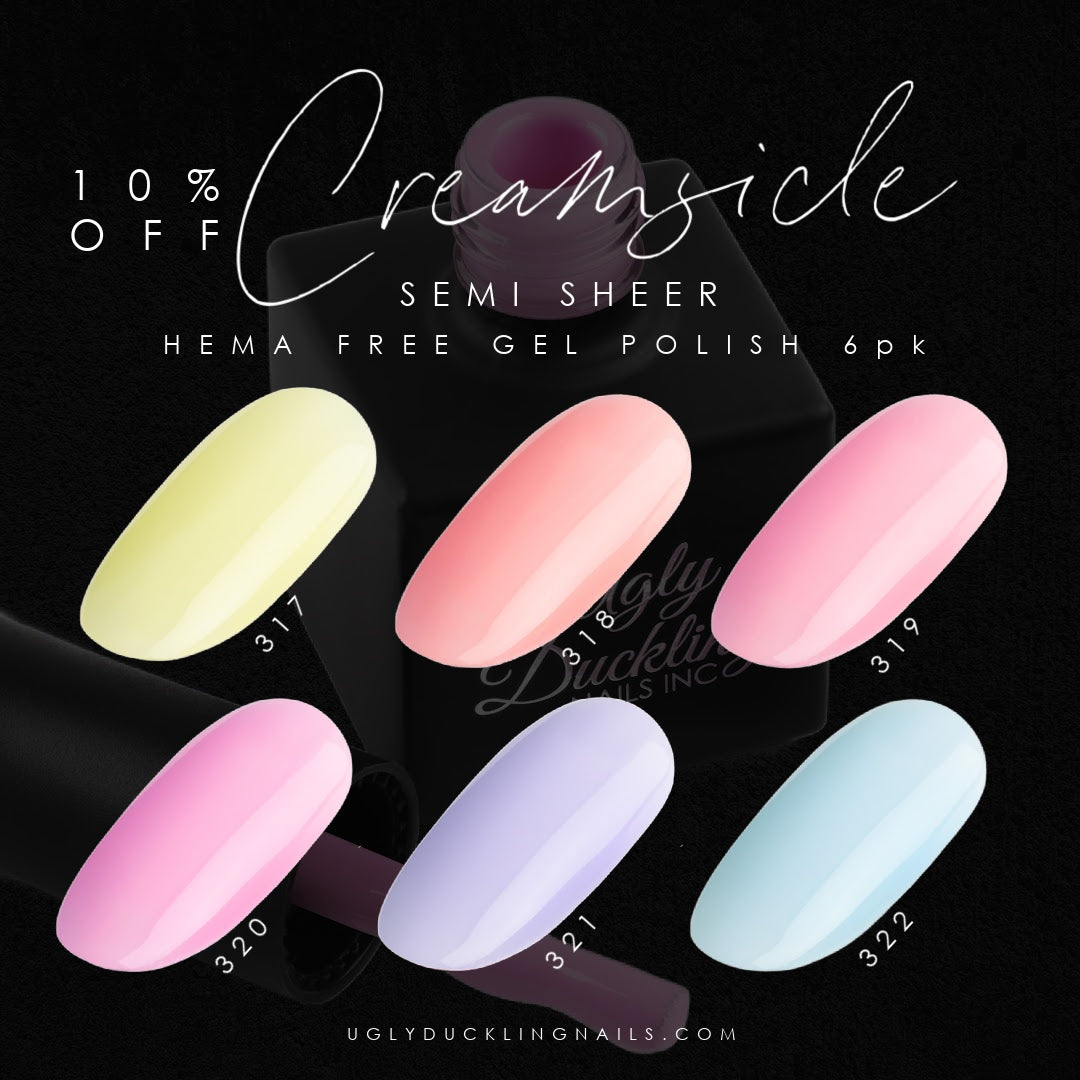 CREAMSICLE - 6pk COLLECTION