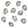 POINTED BACK RHINESTONES - 10pk