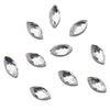 FLATBACK SHAPE RHINESTONES - 10pk