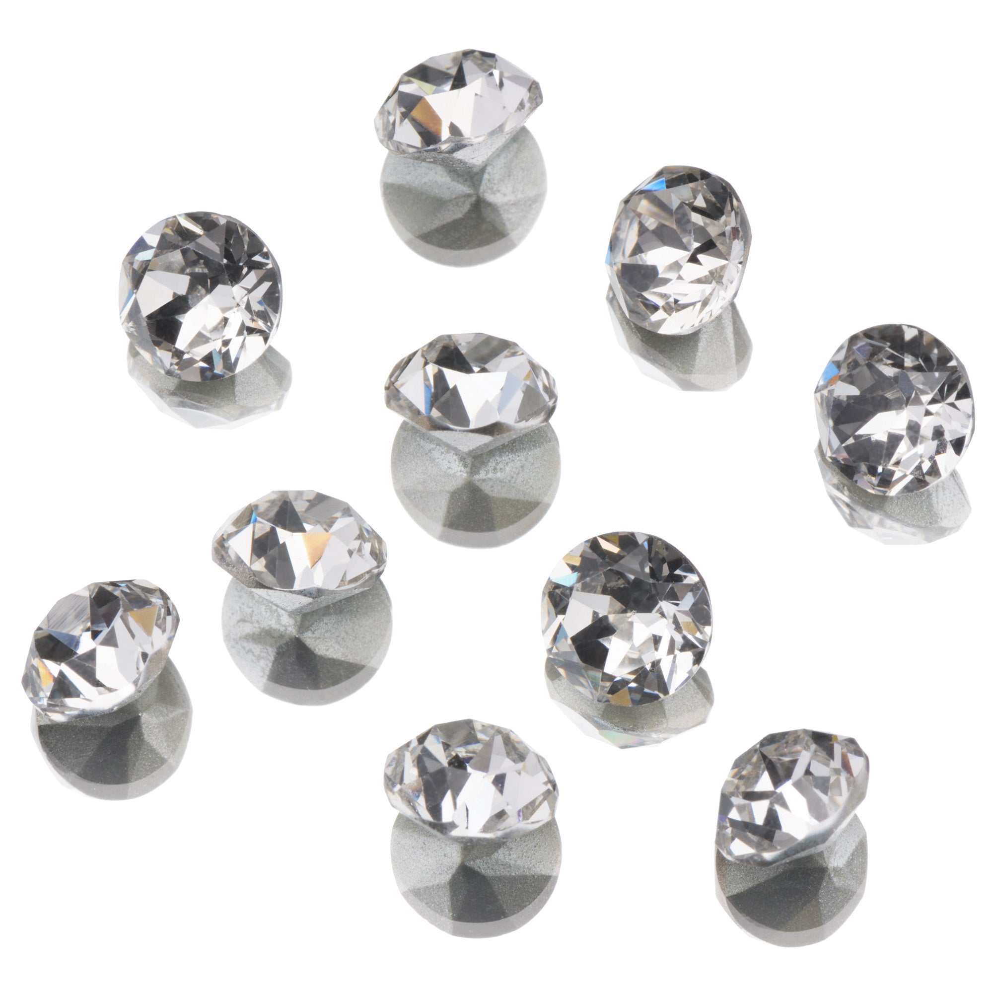 POINTED BACK RHINESTONES - 10pk – Ugly Duckling Nails Inc.