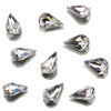 POINTED BACK RHINESTONES - 10pk